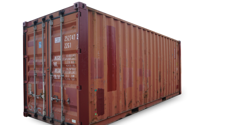 20ft sea storage container for sale - Used B-quality | CBOX containers