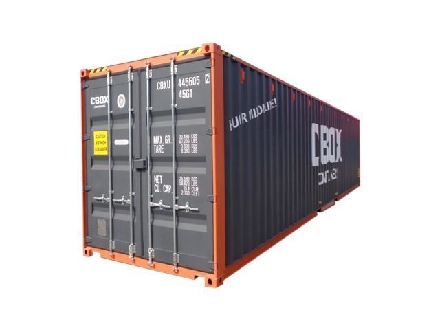 40ft High cube container I Huur I  CBOX Containers