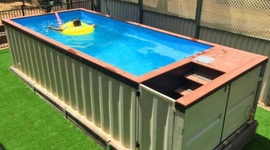 Shipping Container Swimming Pools: How to Build One | CBOX containers